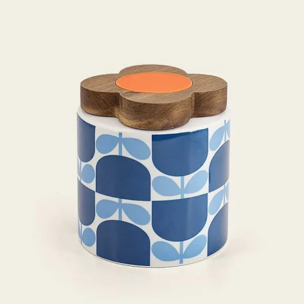 ceramic_storage_jar_1-2.webp Orla Kiely Kitchen Storage-Ceramic Storage Jar