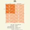 Orla Kiely Wallpaper-Giant Linear Stem Tomato Wallpaper
