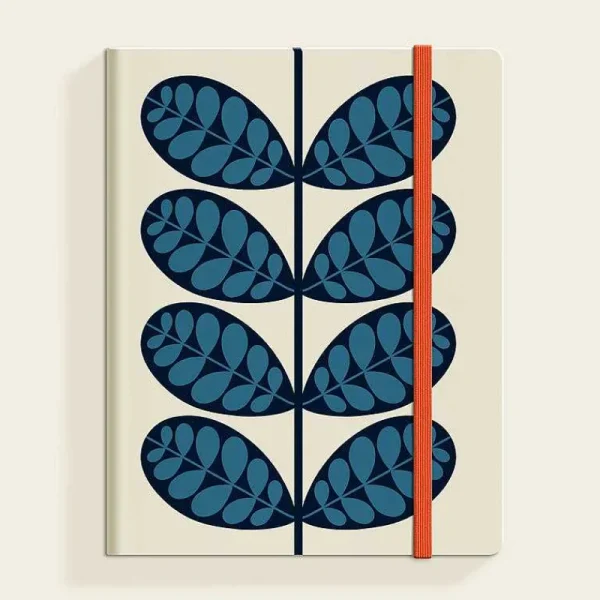 Orla Kiely Gifts Under £50-Medium Notebook