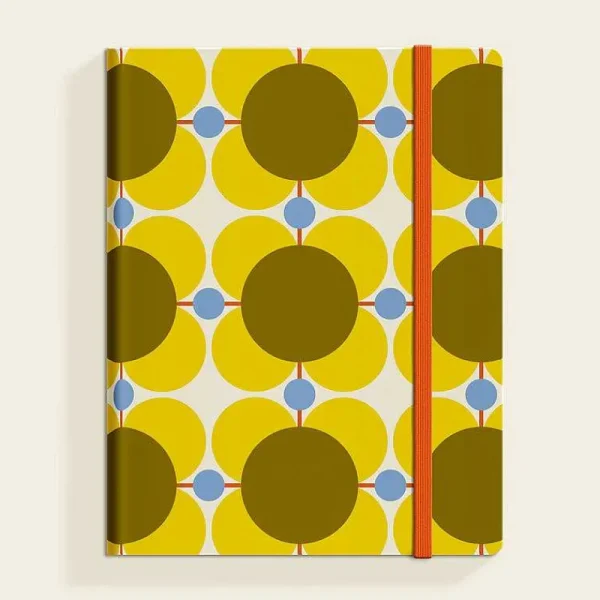 Orla Kiely Gifts Under £50-Medium Notebook