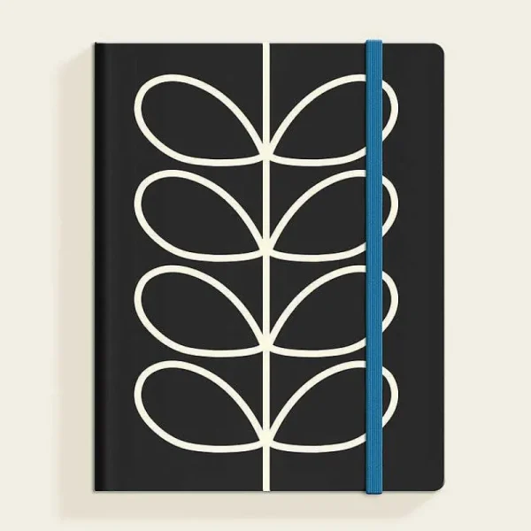 Orla Kiely Gifts Under £100-Medium Notebook