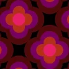 Orla Kiely Wallpaper-Radial Flower Wallpaper