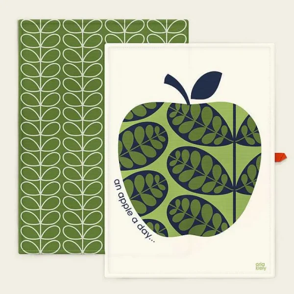 set_of__tea_towels_0-1.webp Orla Kiely Kitchen Textiles-Set Of 2 Tea Towels