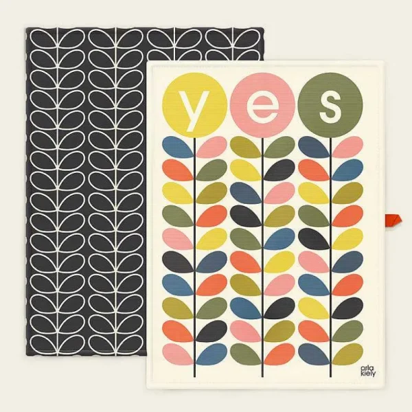 set_of__tea_towels_0-2.webp Orla Kiely Kitchen Textiles-Set Of 2 Tea Towels